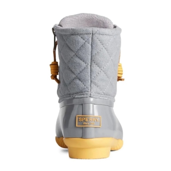 (NWT) Sperry Women’s Saltwater Quilted Waterproof Boot, Size: 8.5 - Picture 8 of 11